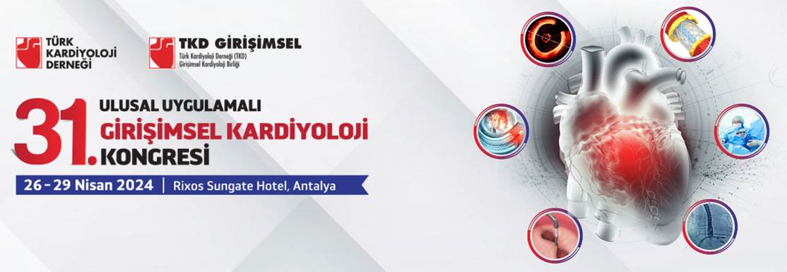 31. Ulusal Uygulamalı Girişimsel Kardiyoloji Kongresi’ne katıldık.